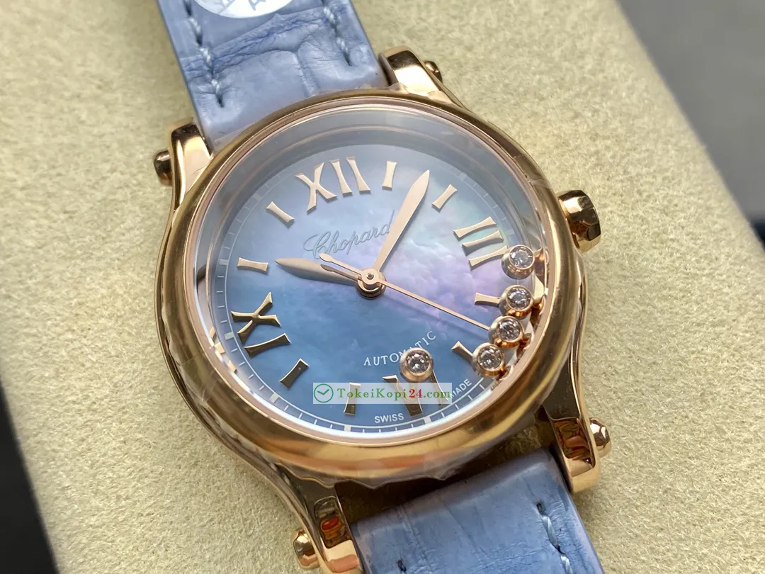 高級感は素晴 ショパール ブルー レディース278559-3001[1]