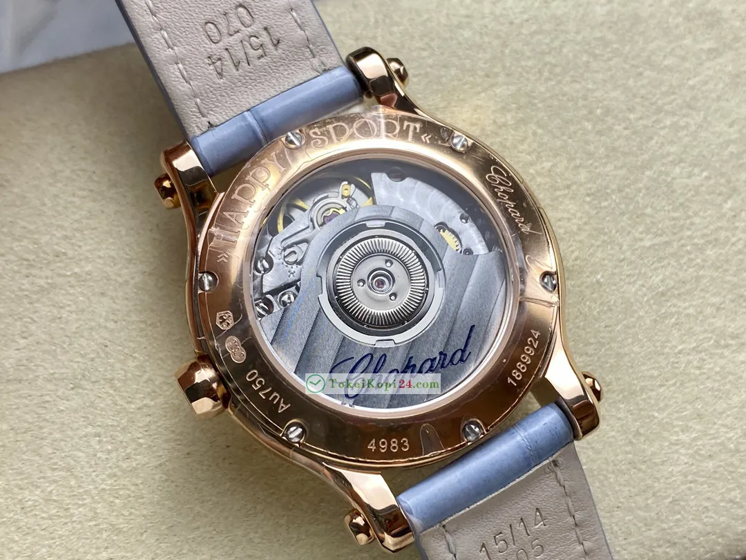 高級感は素晴 ショパール ブルー レディース278559-3001[5]