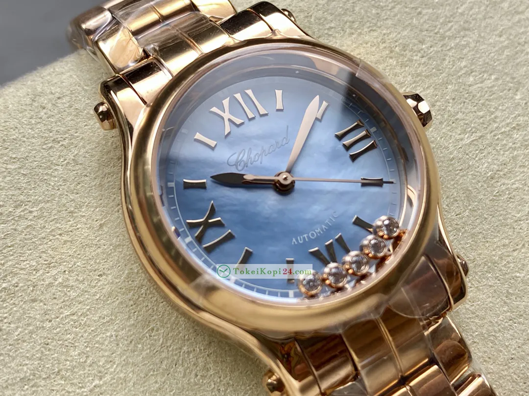 Chopardコピー時計女神レベル 人気ローズゴールド278559-3001/12