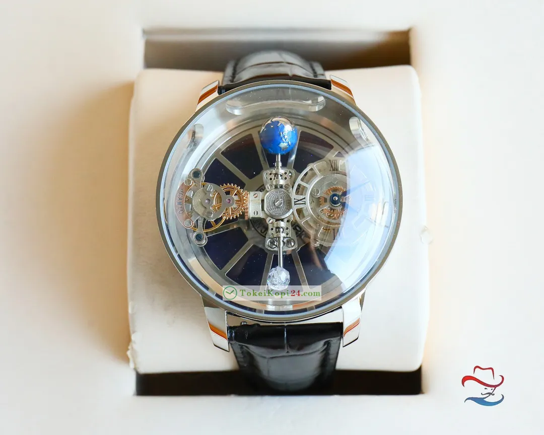 ジェイコブ JACOB & Co ゥールビヨン高級時計 スケルトン M7275322