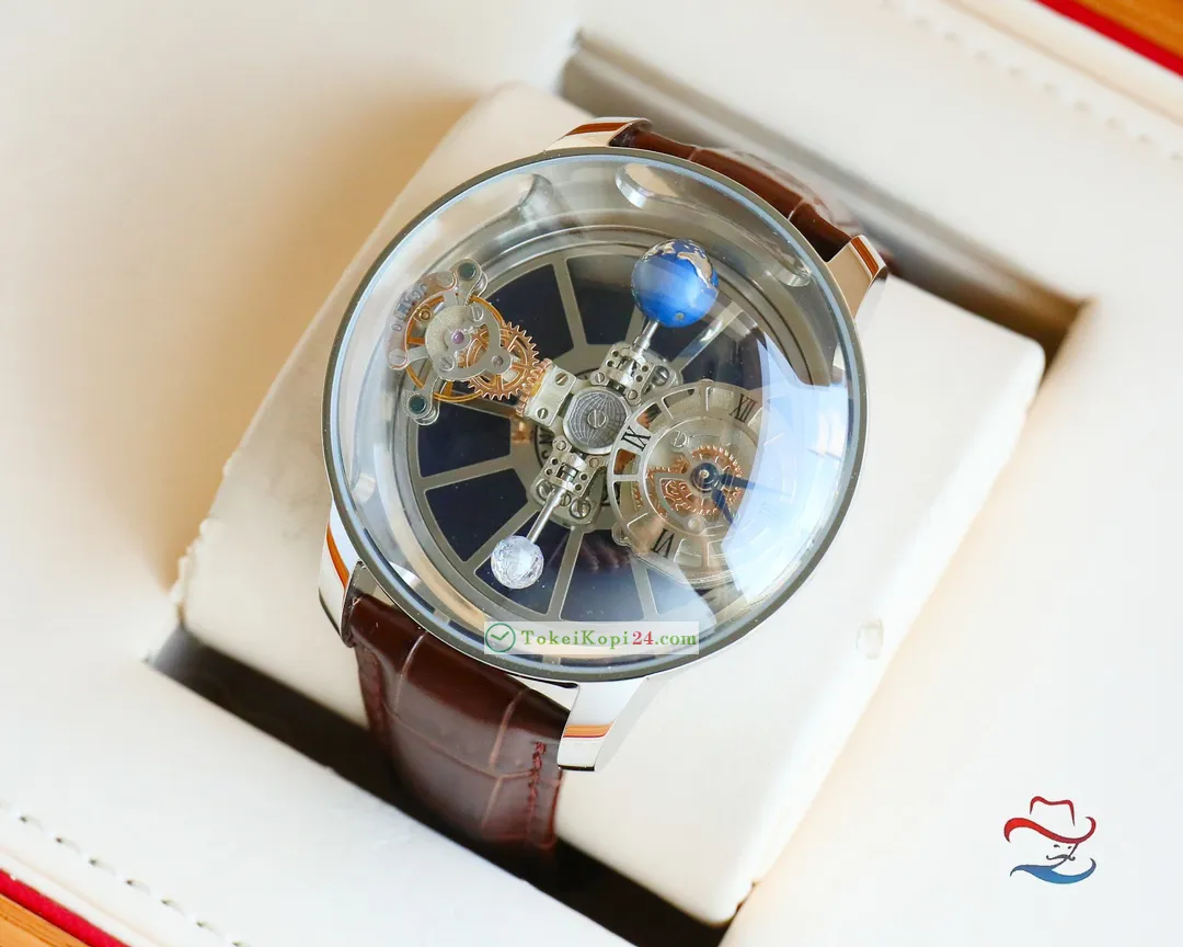 ジェイコブ JACOB & Co ゥールビヨン高級時計 スケルトン M7275322[3]