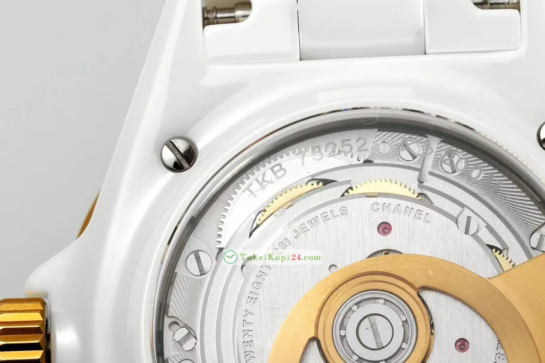 シャネル J12時計激安 ホワイトセラミック 18Kゴールド最新H792202[5]