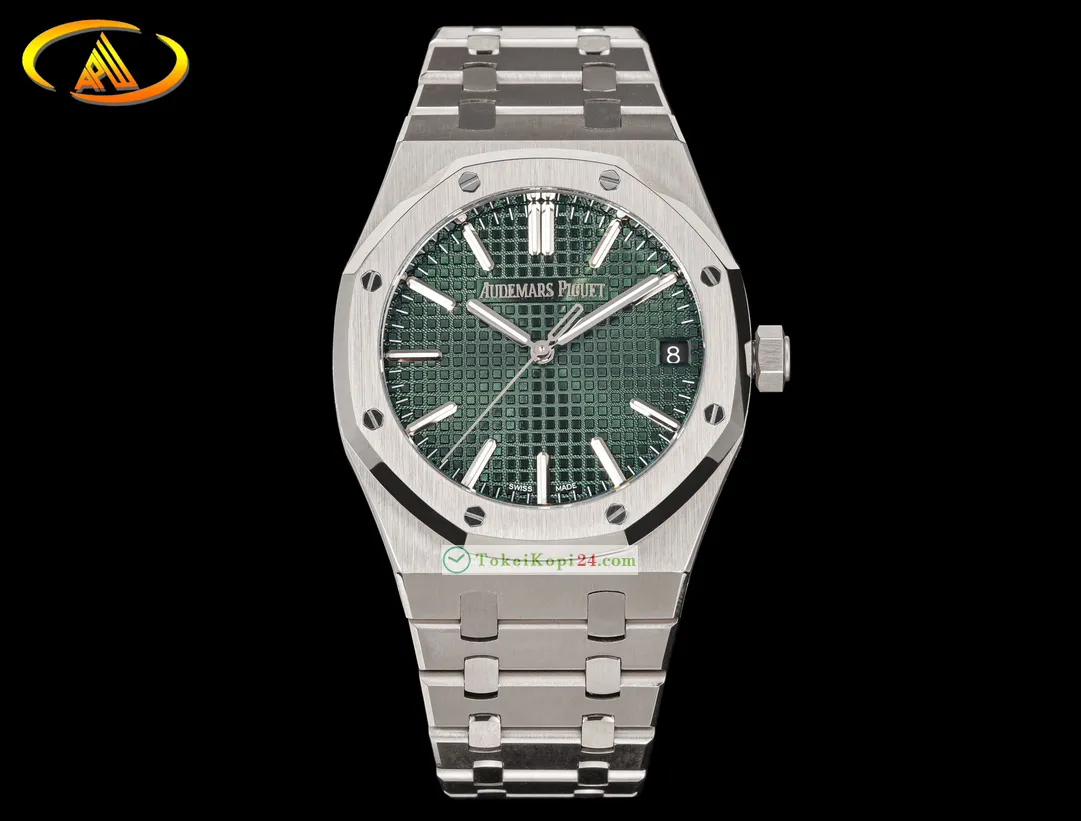 Audemars Piguet 紳士専用グリーン「50アニバーサリー」 ロイヤルオーク  15510STT1