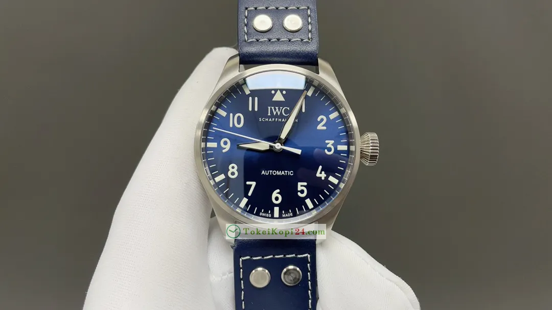 最大級IWC パイロット高級ブランドブルー文字盤 IW18920[1]
