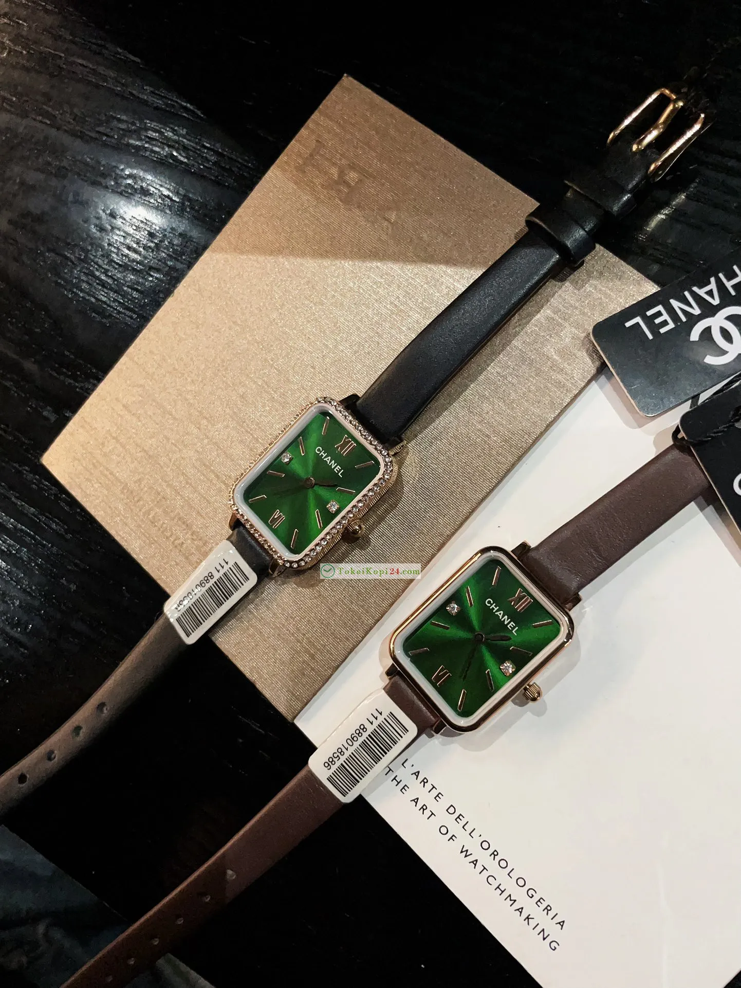 「スクエアケース」シャネルコピー時計 プルミエール 最新カラーマッチングH66820L[5]