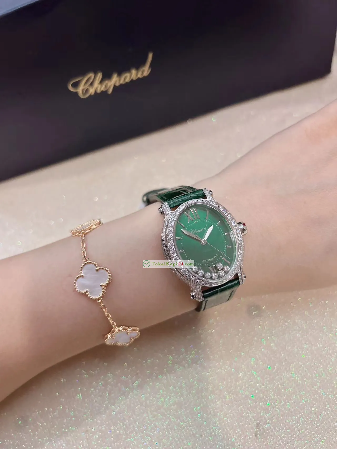 ショパールコピー時計 ハッピーダイヤモンド豪華なレディース作品719936