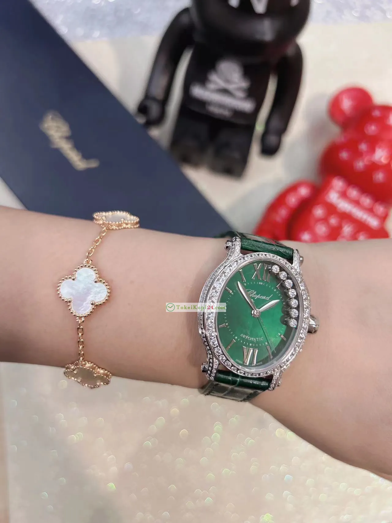 ショパールコピー時計 ハッピーダイヤモンド豪華なレディース作品719936[1]