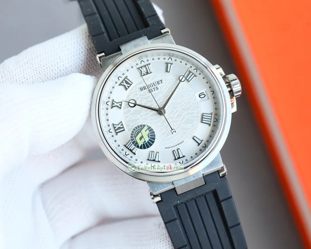 ブレゲ偽物最高級時計 マリーン ノーティカル 40mm 5517-25【777A 自動機械式】[4]