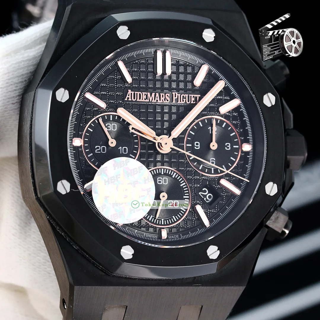 最新入荷オーデマピゲ ロイヤルオークブラックウォッチ 26240ST.OO.1320ST.01[3]