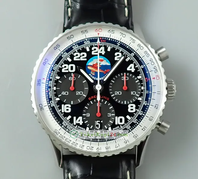 好評商品ブライトリングAB02302A1B1P1 ナビタイマー B02 メンズクロノグラフ 41mm[5]