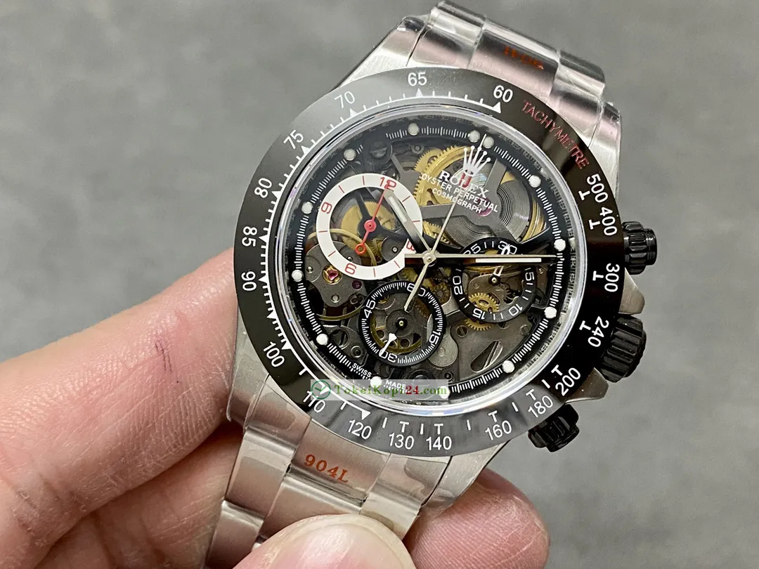 ロレックス デイトナ N級品 ブランド複雑な形状 18299LN スーパーコピー時計[2]