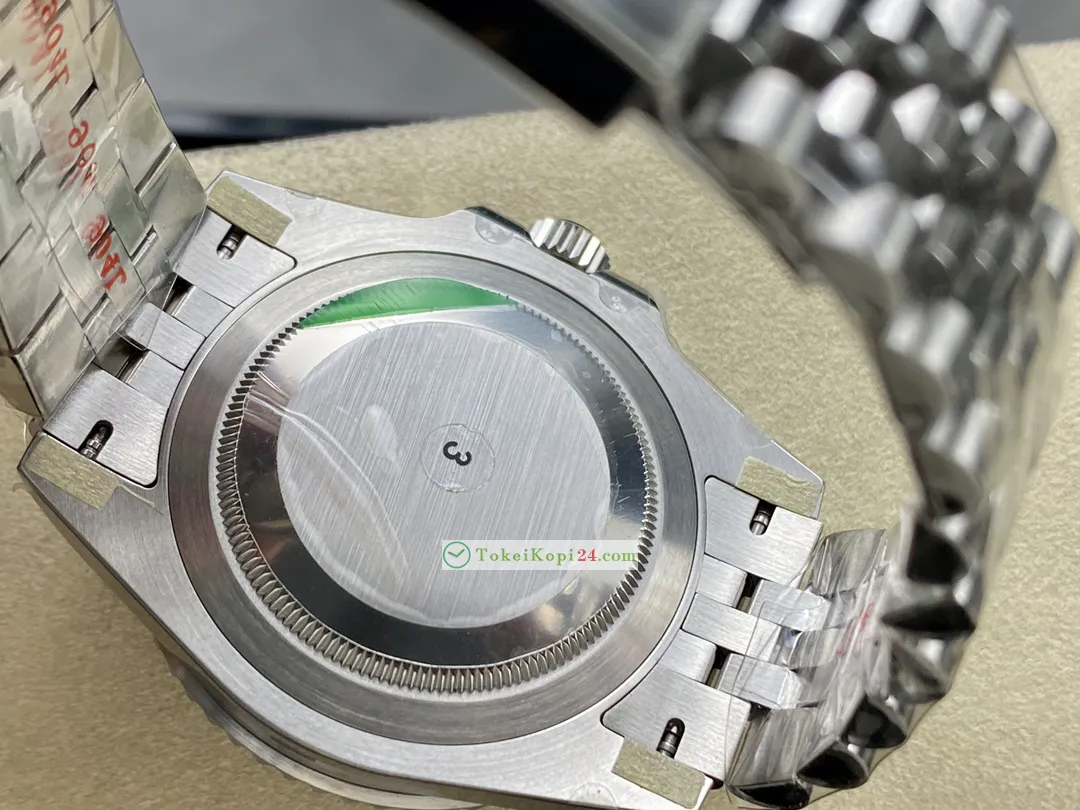 新作品 ロレックスコピー 126710GRNR  GMTマスター II グレー40MM ジュビリーブレスレット[4]