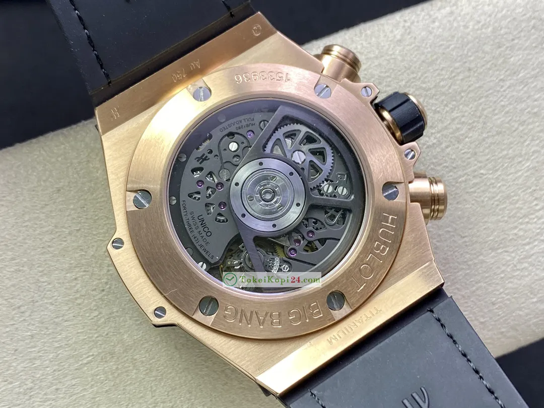 新作ウブロ  411.OX.9910.LR.0999 ビッグ・バン ウニコ キングゴールド レインボー 45mm[6]