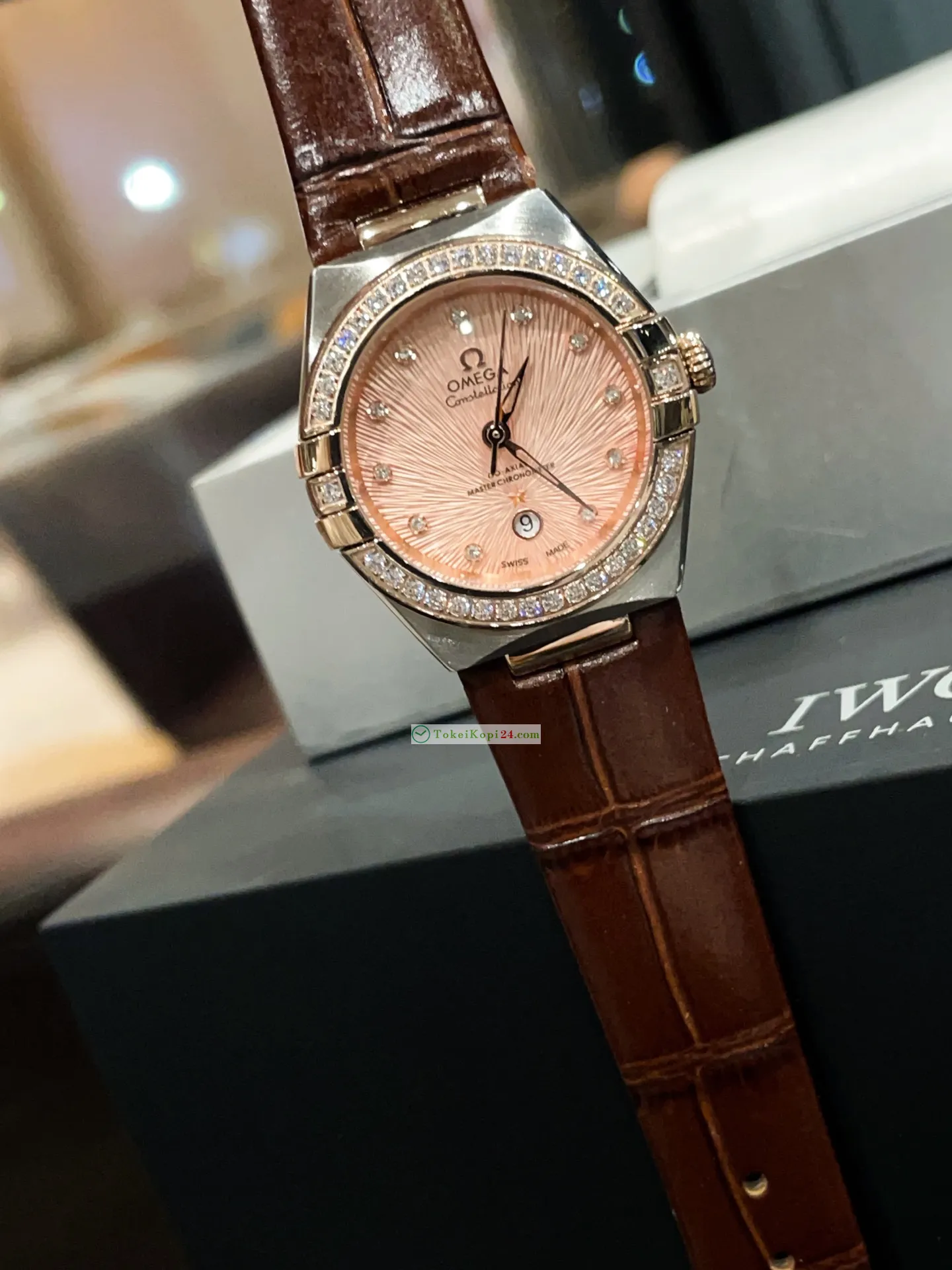  オメガ第5世代コンステレーション女性用 29mm 289G023 卓越性の追求時計[10]