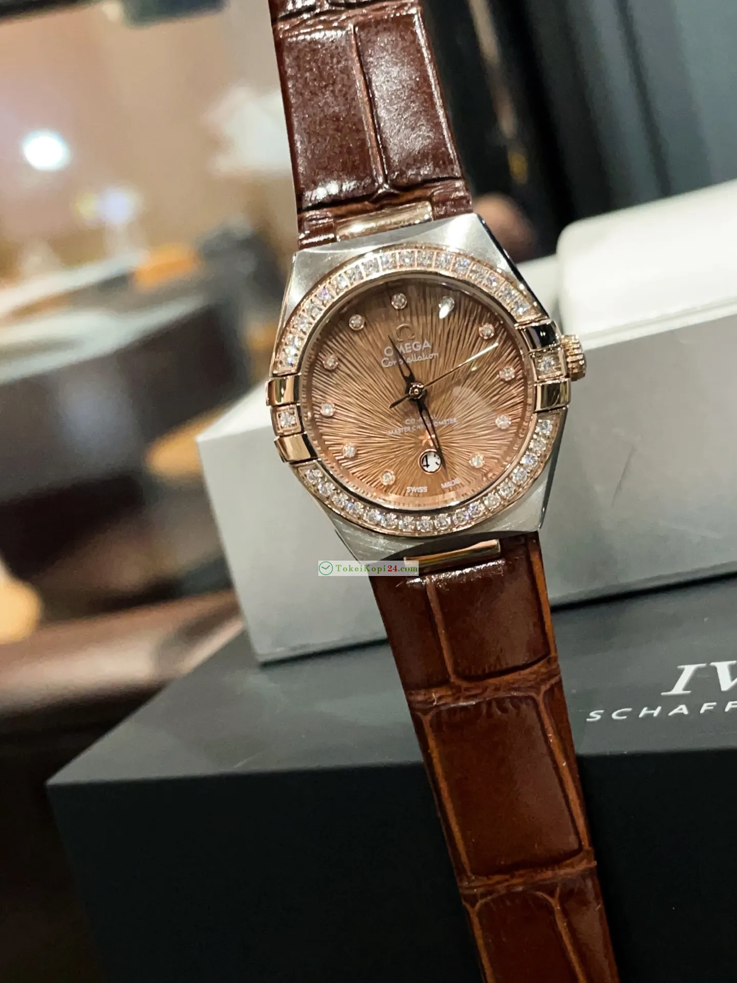  オメガ第5世代コンステレーション女性用 29mm 289G023 卓越性の追求時計[11]