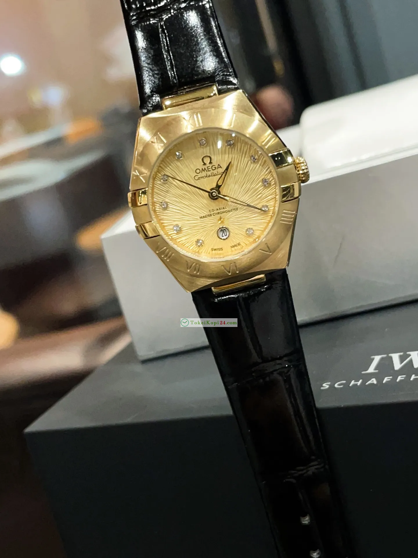  オメガ第5世代コンステレーション女性用 29mm 289G023 卓越性の追求時計[12]