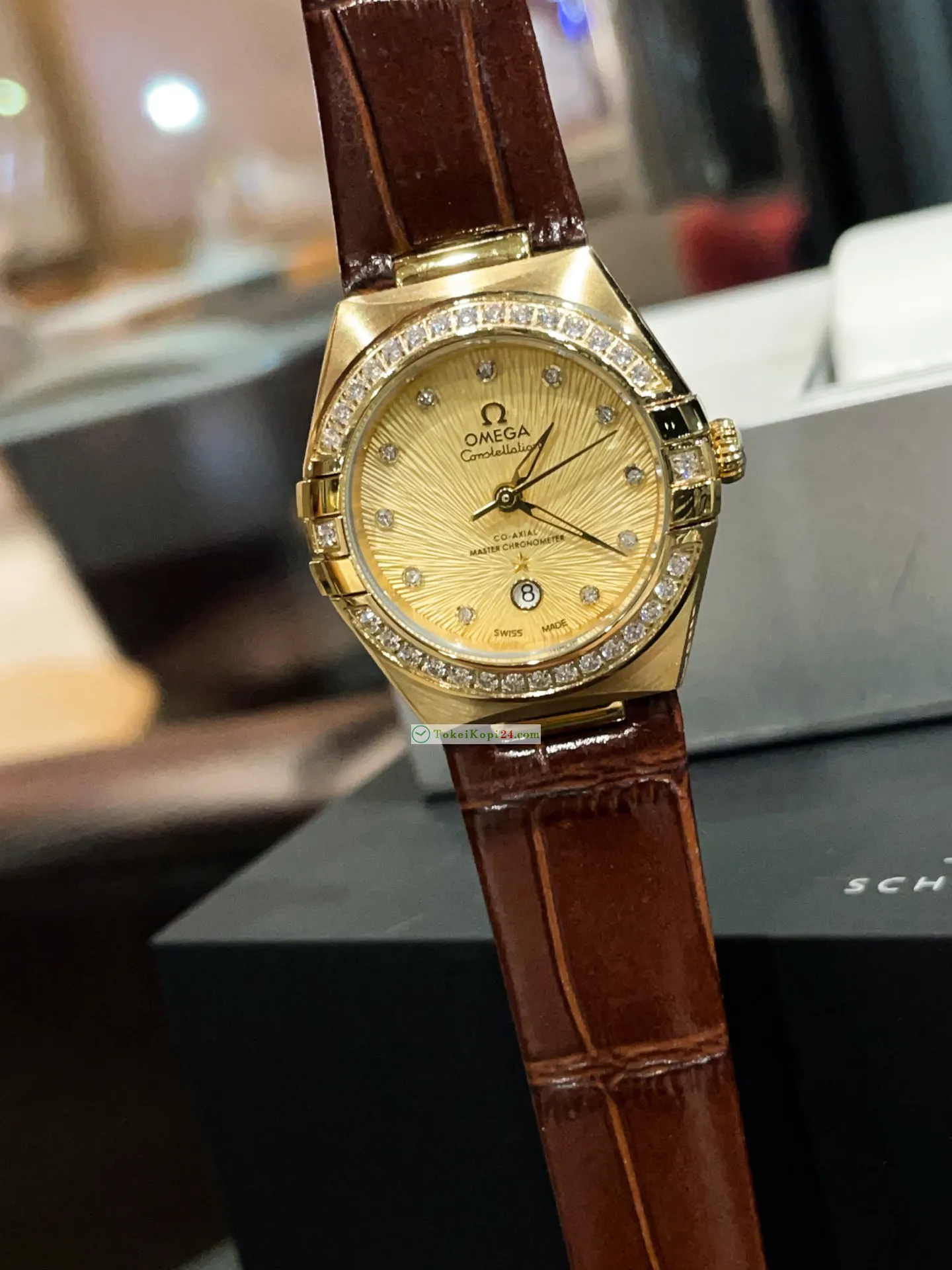  オメガ第5世代コンステレーション女性用 29mm 289G023 卓越性の追求時計[15]