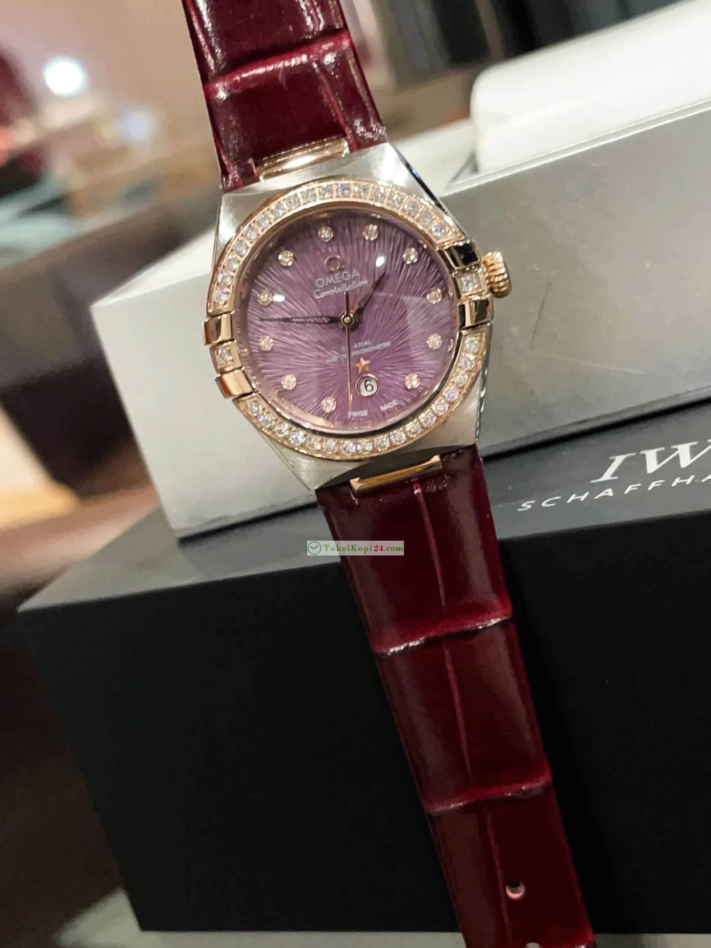  オメガ第5世代コンステレーション女性用 29mm 289G023 卓越性の追求時計[3]
