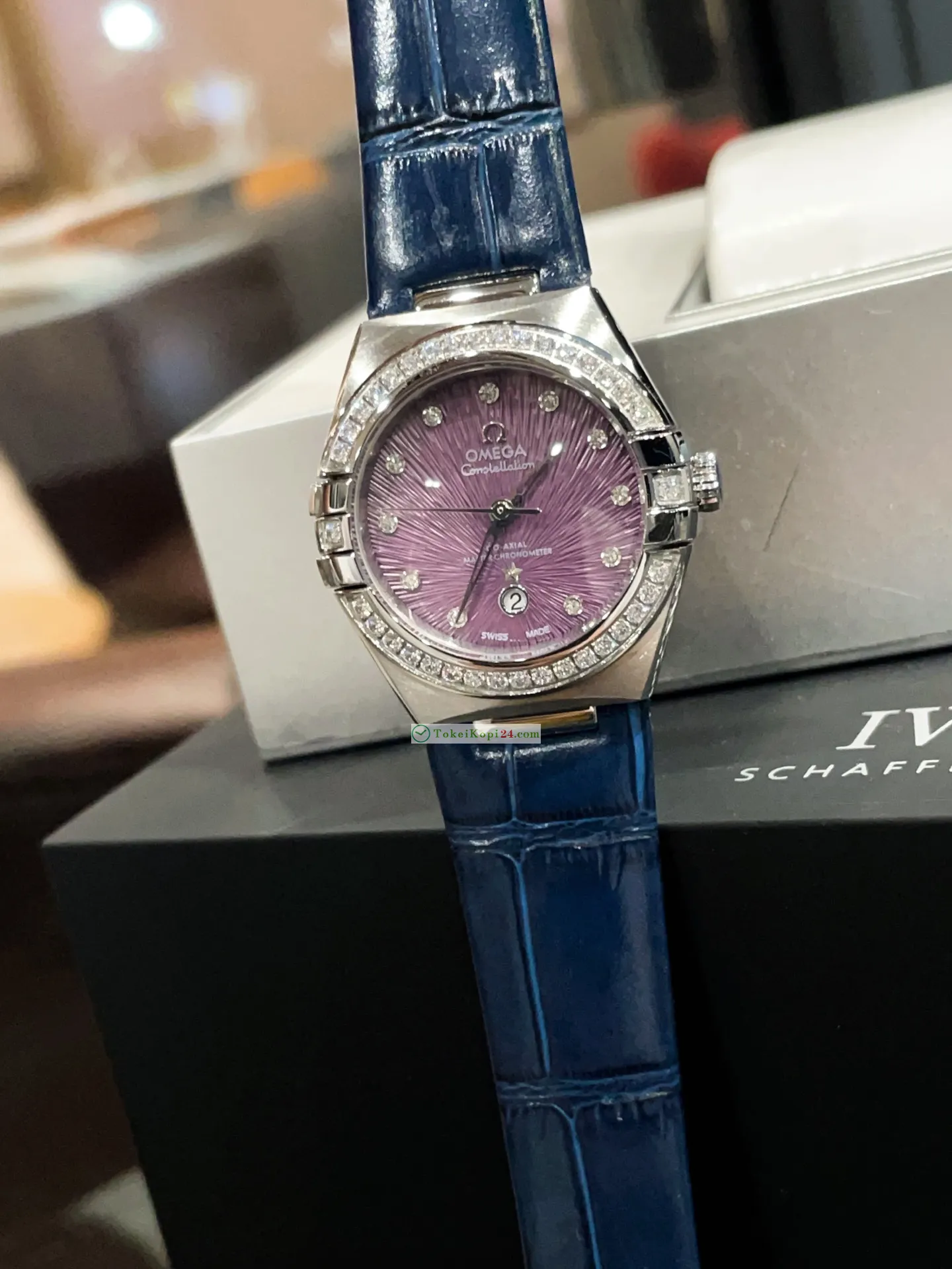  オメガ第5世代コンステレーション女性用 29mm 289G023 卓越性の追求時計[5]