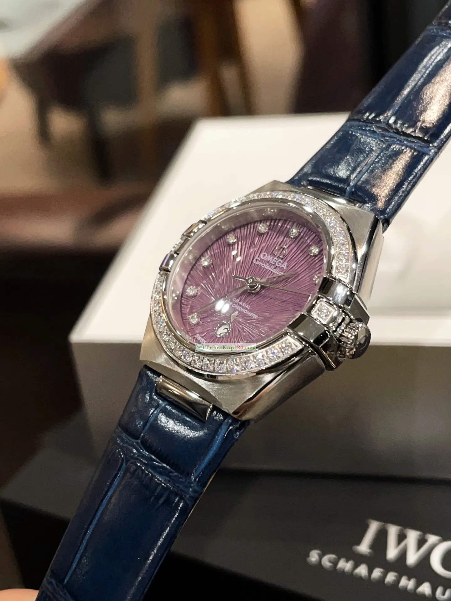  オメガ第5世代コンステレーション女性用 29mm 289G023 卓越性の追求時計[6]