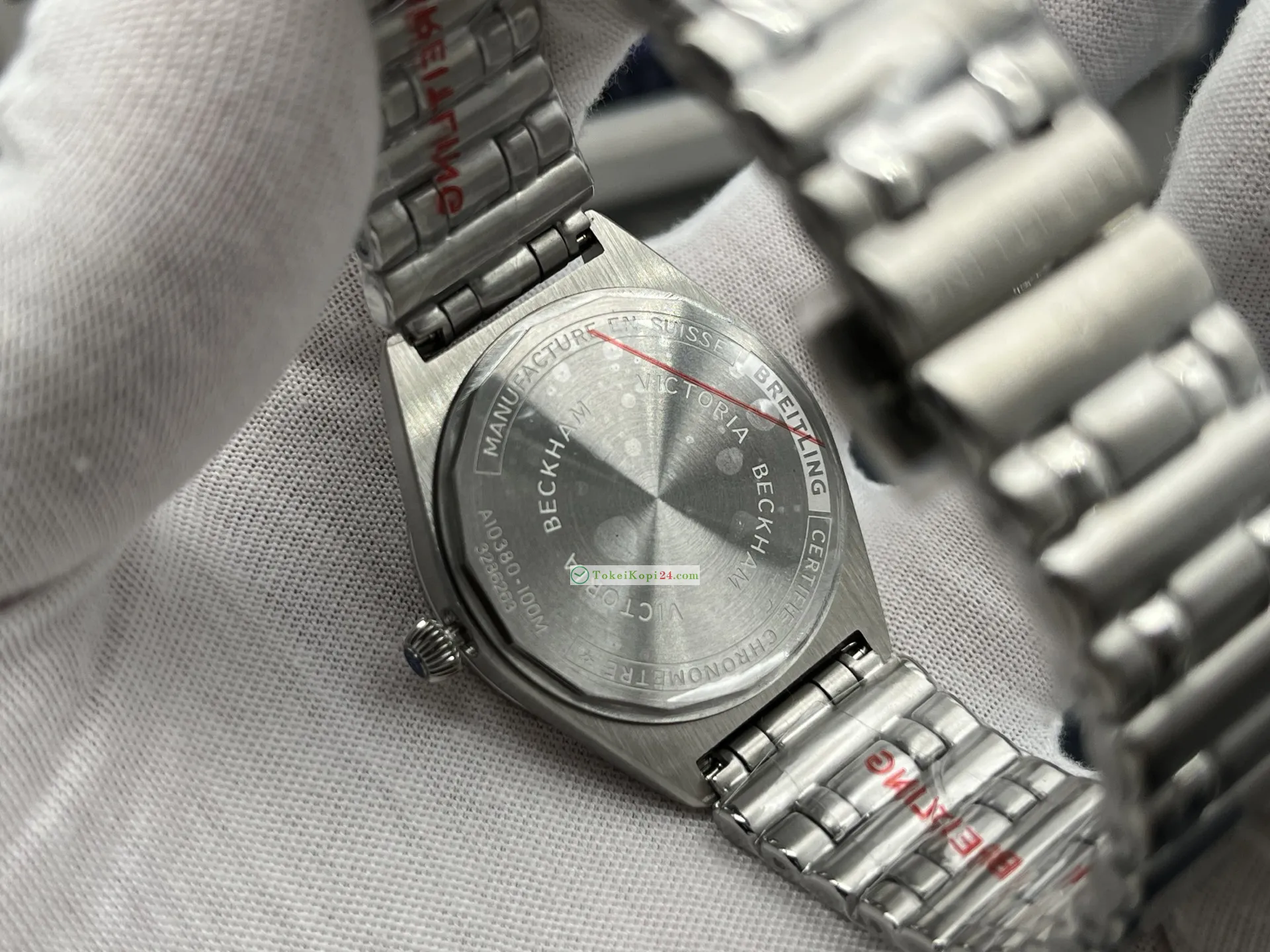 高級時計ブライトリングコピーA10380101L1A1-002 ピンク オートマチック 36mm[5]