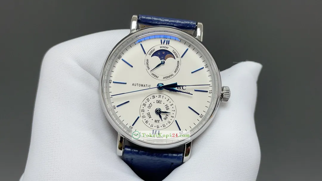 最大級の品揃え IWC ポートフィノ 偽物 ブルーストラップ IW359001[2]