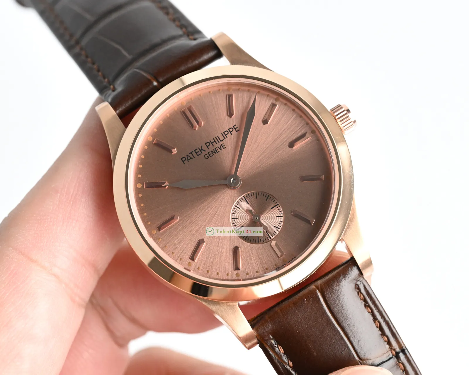 希少色 Patek Philippe カラトラバ 偽物 ステンレススチール P77976
