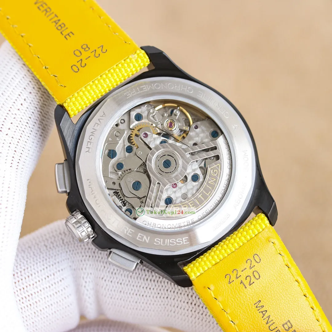 ブランド ブライトリングコピー時計 アベンジャー 44mm クロノグラフ 複雑な形状BL6792[7]