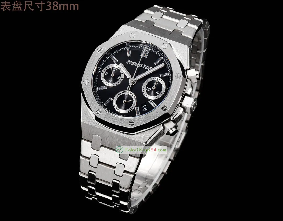 機能性良 オーデマピゲスーパーコピー時計 26715BC.ZZ.1356BC.01-03 ロイヤルオーク 38mm[1]