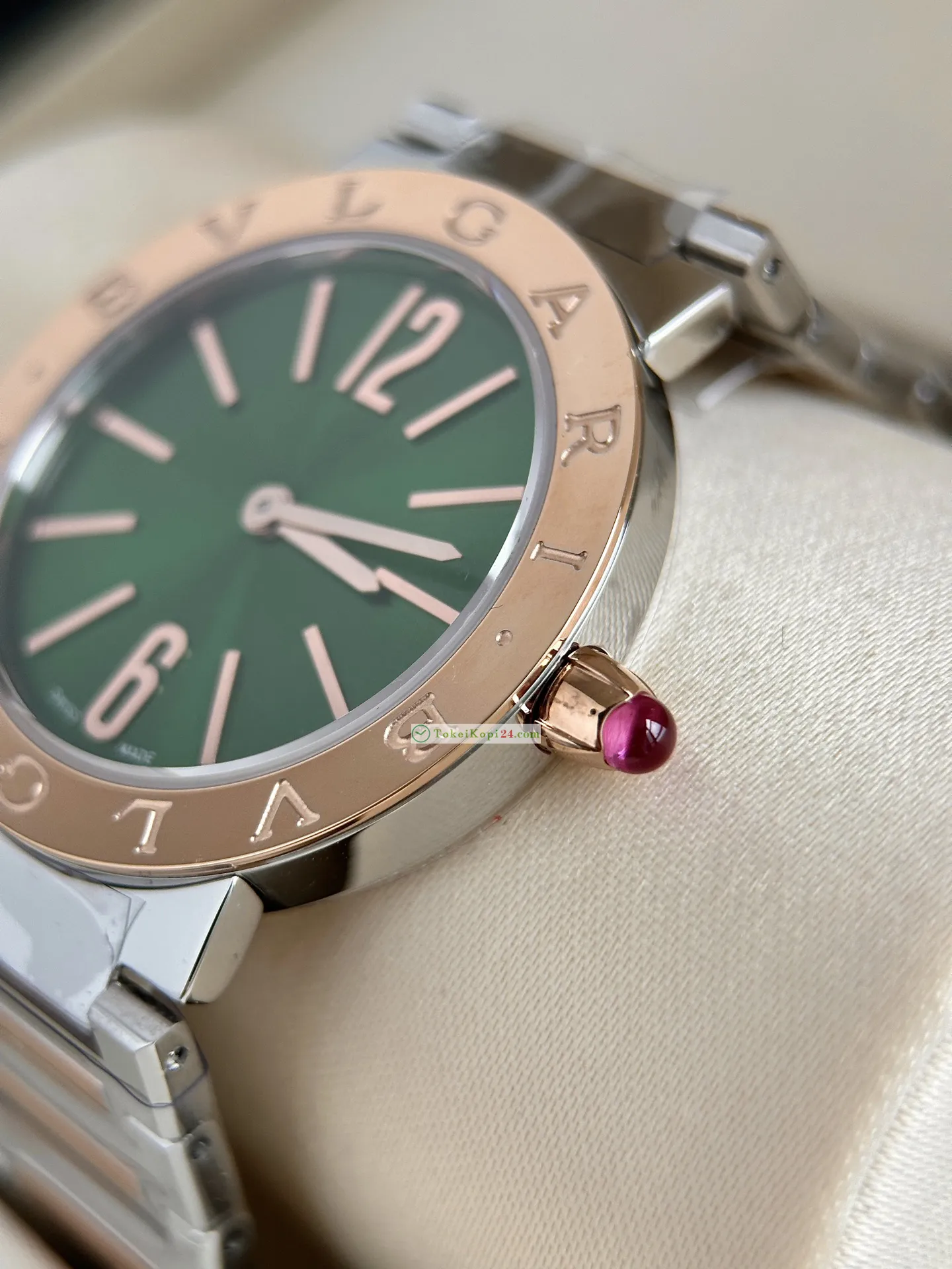 グリーン ブルガリ レディース 激安腕時計専門店 33mm M70201A 新作限定