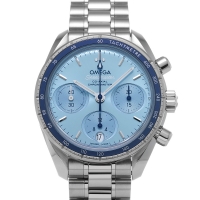 オメガ 324.30.38.50.03.001 スピードマスター 38ｍｍ ブルー一流時計