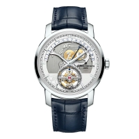 ヴァシュロンコンスタンタンスーパーコピー時計 トゥールビヨン デイト オープンフェイス 6010T/000P-H055