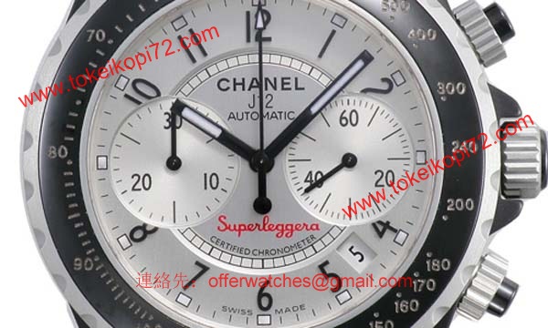 偽物CHANELシャネル時計 スーパーコピーJ12 クロノスーパーレッジェーラ H2039
