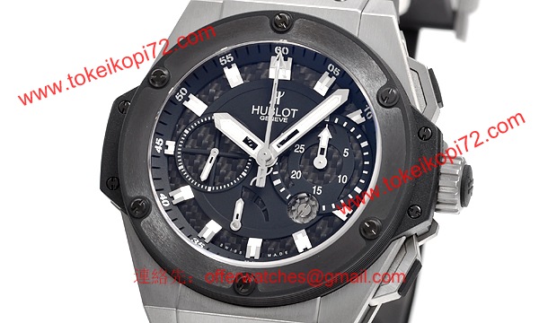 (HUBLOT)ウブロ スーパーコピー キングパワー スプリットセコンド ジルコニウム 709.ZM.1770.RX