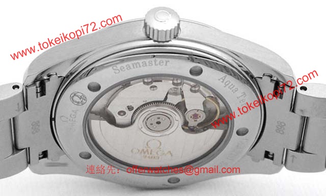 (OMEGA)オメガ スーパーコピー時計 シーマスターコーアクシャルアクアテラレイルマスター（Ｌ） 2503-52