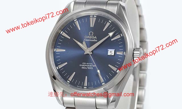 (OMEGA)オメガ スーパーコピー時計 シーマスターコーアクシャル アクアテラ 2502-80