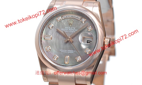 ロレックス(ROLEX) 時計 デイデイト 118205NG