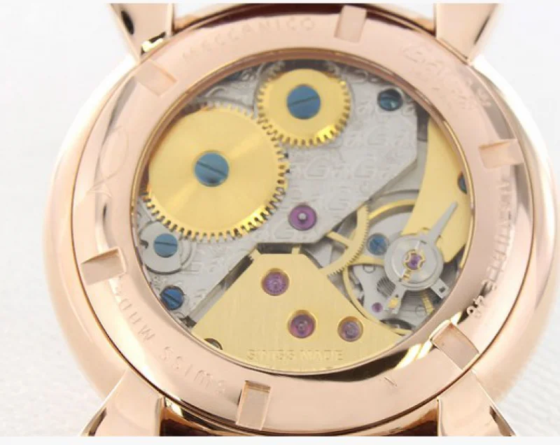 ガガミラノ コピー腕時計マニュアーレ48mm 手巻き スモールセコンド レザー PGPグレー メンズ 5011.07S