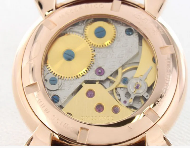 ガガミラノ コピー腕時計マニュアーレ48mm 手巻き スモールセコンド レザー PGPグリーン メンズ 5011.04S