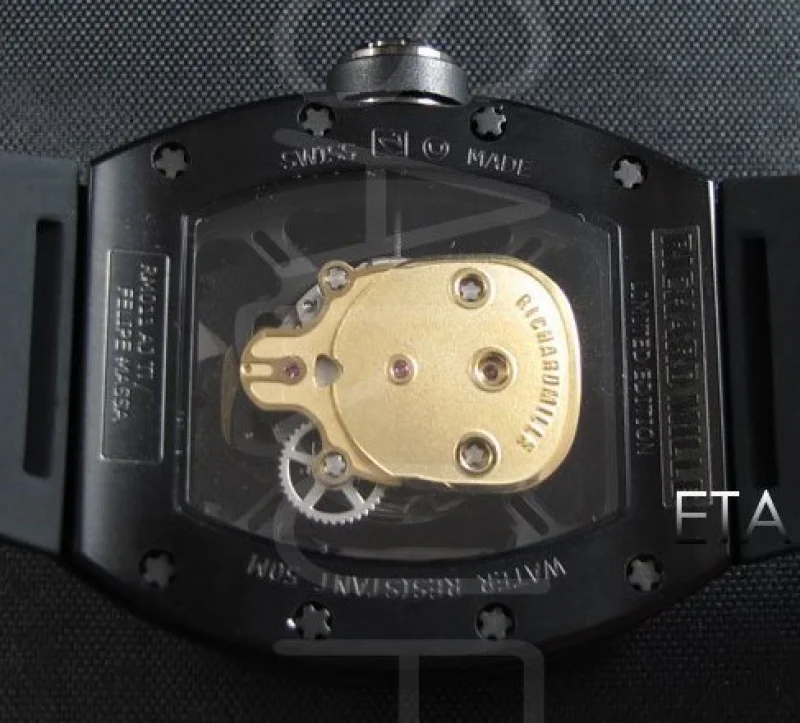 リシャール・ミル時計コピー トゥールビヨン スカル,SWISS ETA 2671搭載新作