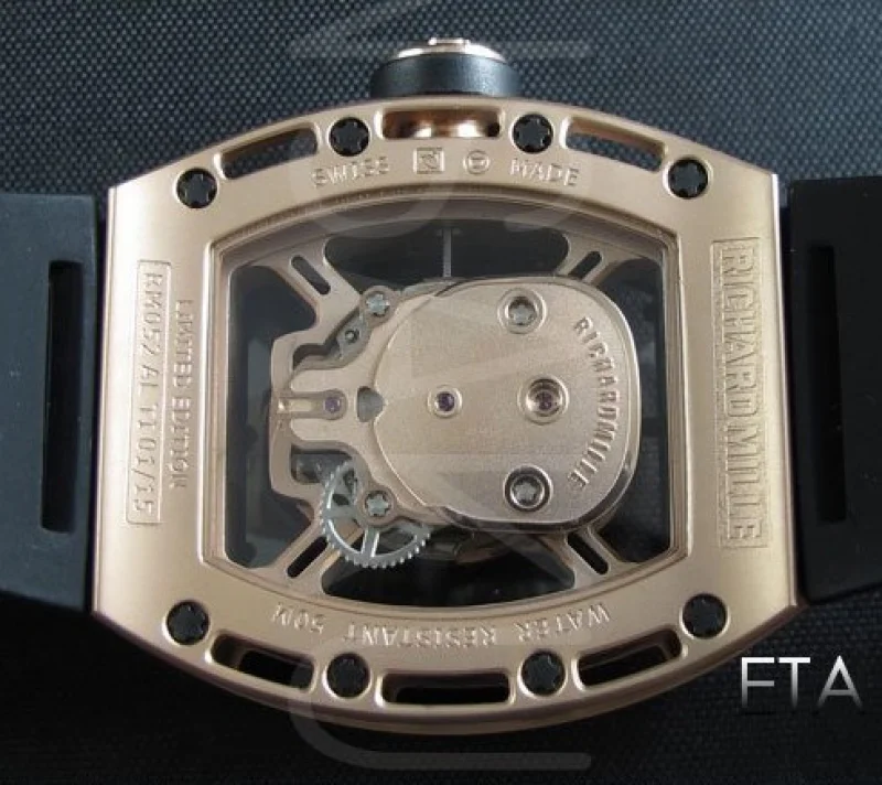 リシャール・ミル トゥールビヨン スカル,SWISS ETA 2671搭載新品