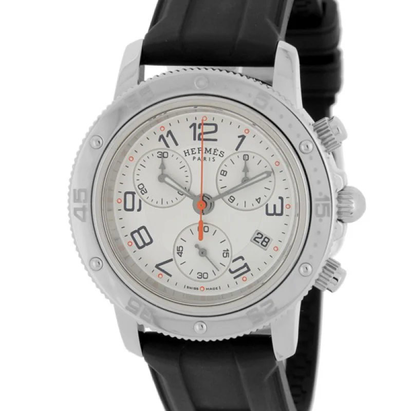 HERMES エルメス時計コピークリッパー ダイバー CP2.410.220/1C1 シルバー