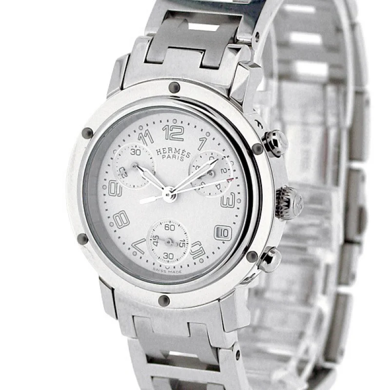 HERMES エルメス 腕時計コピークリッパー CL1.310.132/3840 クロノ
