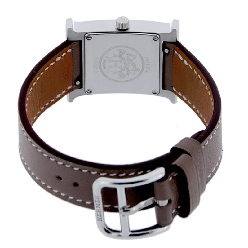HERMES エルメス時計コピー Hウォッチ レザーベルト HH1.210.131/WW18 ベージュ