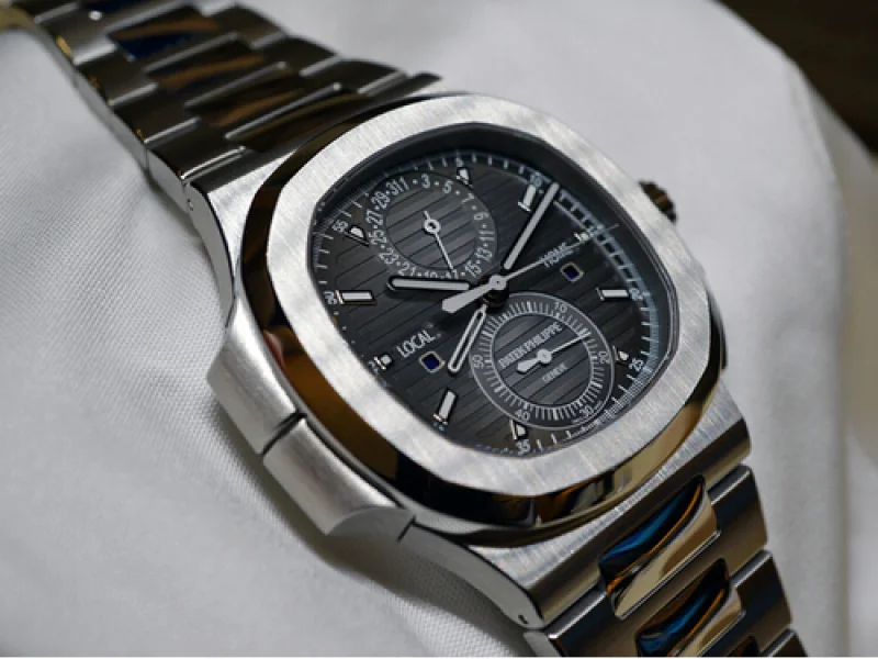 パテックフィリップ クロノグラフ 5990/1A-001 ノーチラス トラベルタイム スーパーコピー 時計