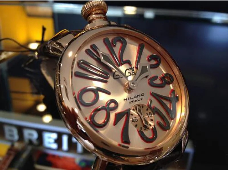 ガガミラノ 5011.11S マニュアーレ 48MM 手巻き SS（PVD） スーパーコピー 時計