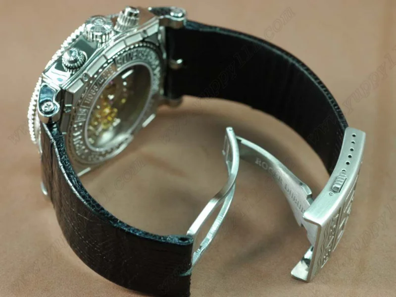 ロジェデュブRoger Dubuis Easy Diver Chrono (Updated) SS/RU White Manual H/W Chron手巻き