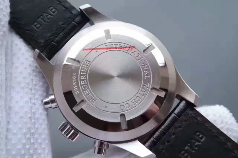 IWC コピー 7750の機械的な自動チップ、サファイア+藍の膜 IW323101-1 時計【2017新作】