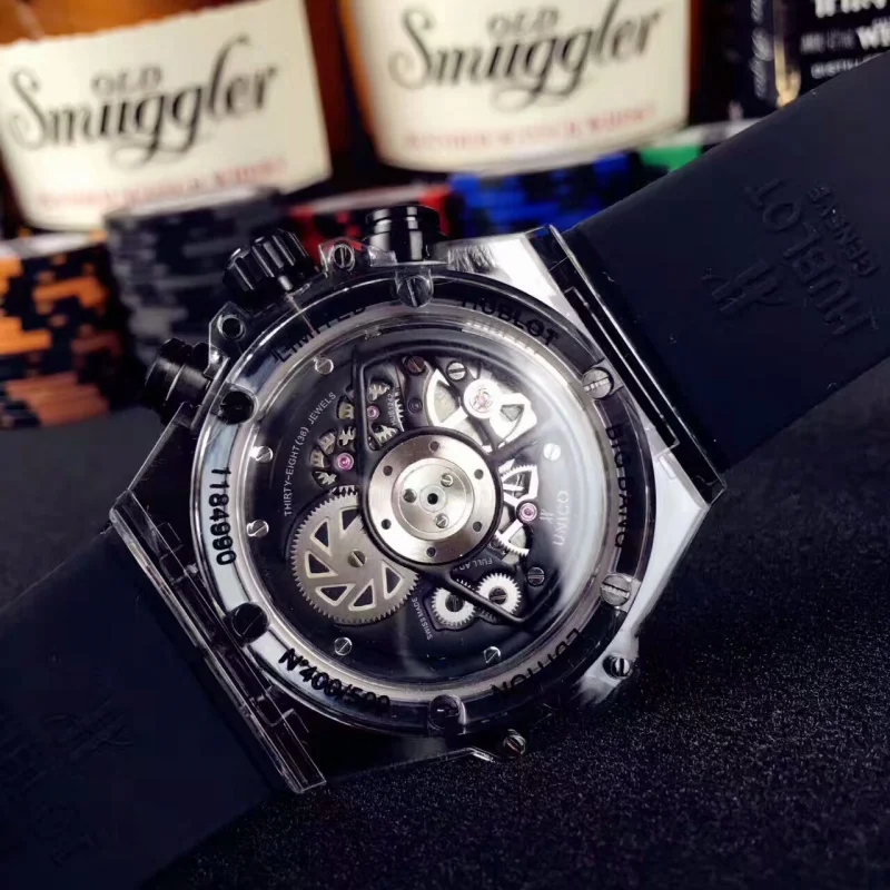 ウブロ ブラック系 【2017新作】HUBLOT スーパーコピー 時計 411.CI.1110.RXY