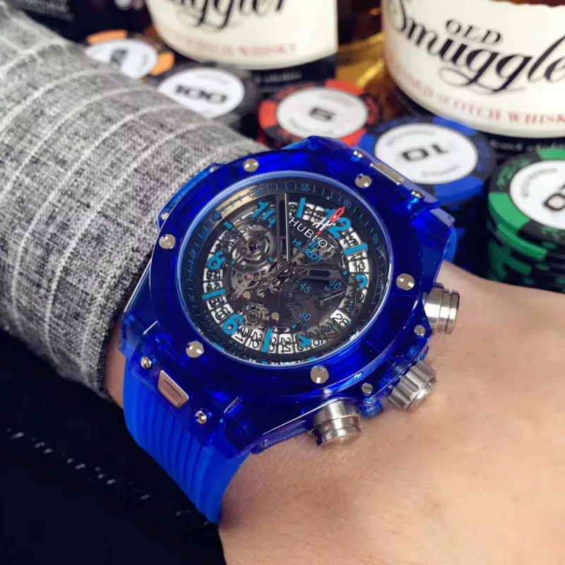 ウブロ ブラック系 【2017新作】HUBLOT スーパーコピー 時計 411.CI.1110.RX1